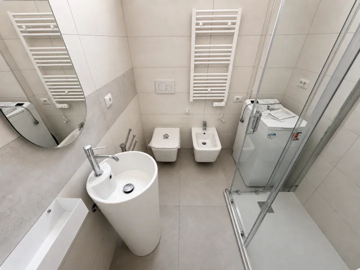 Bagno di INT.04 visto dall'alto